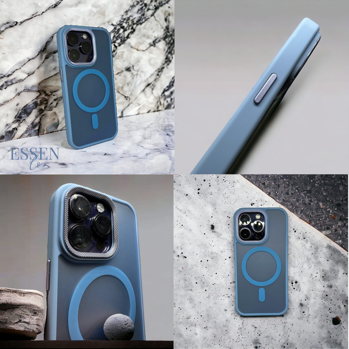 Rugged Metal Camera Case ( Acuorous Blue)