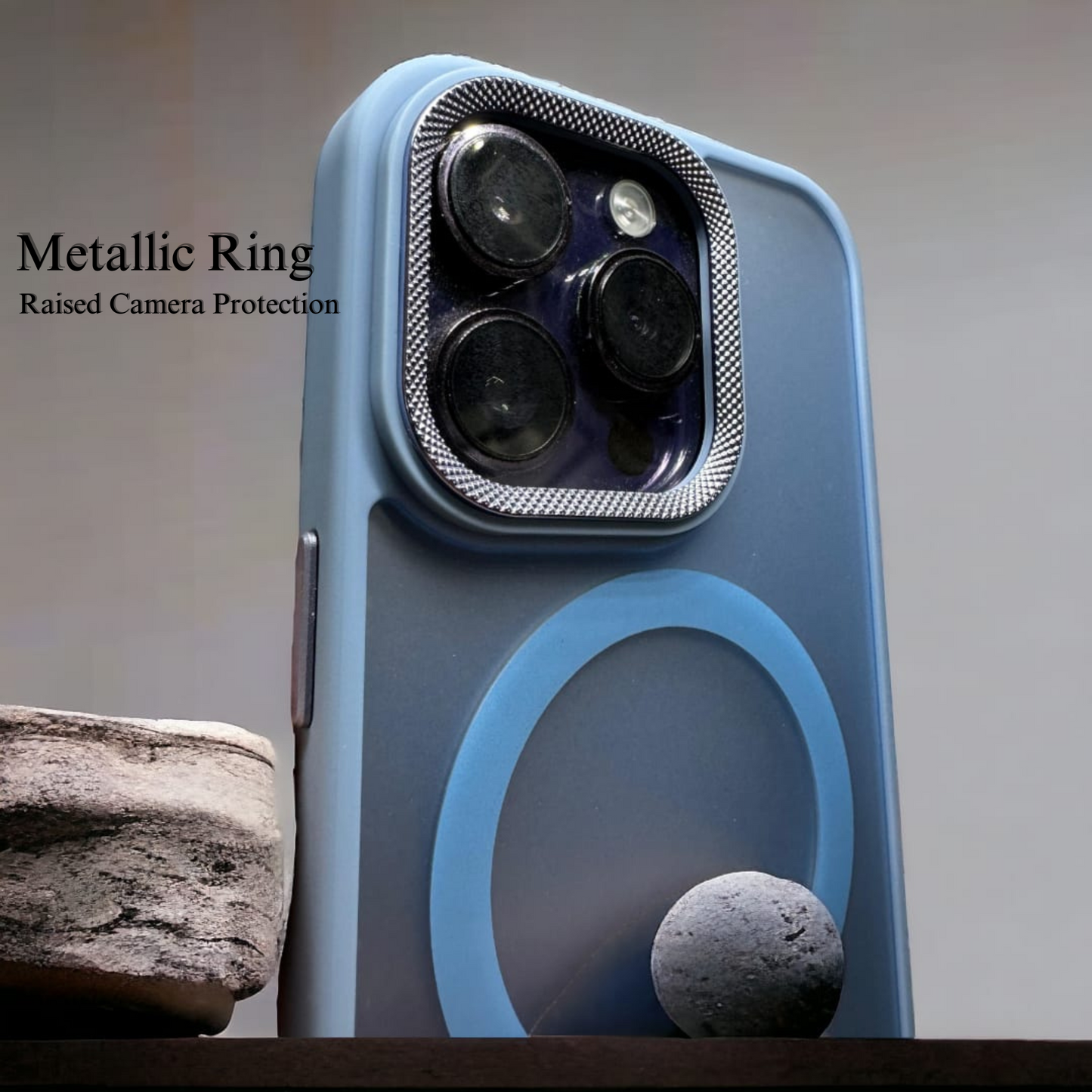 Rugged Metal Camera Case ( Acuorous Blue)