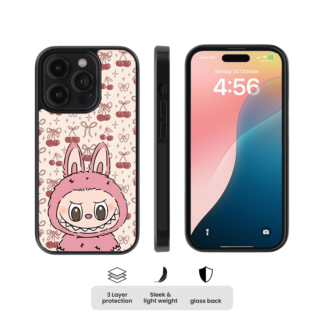 Labubu Cherry Case