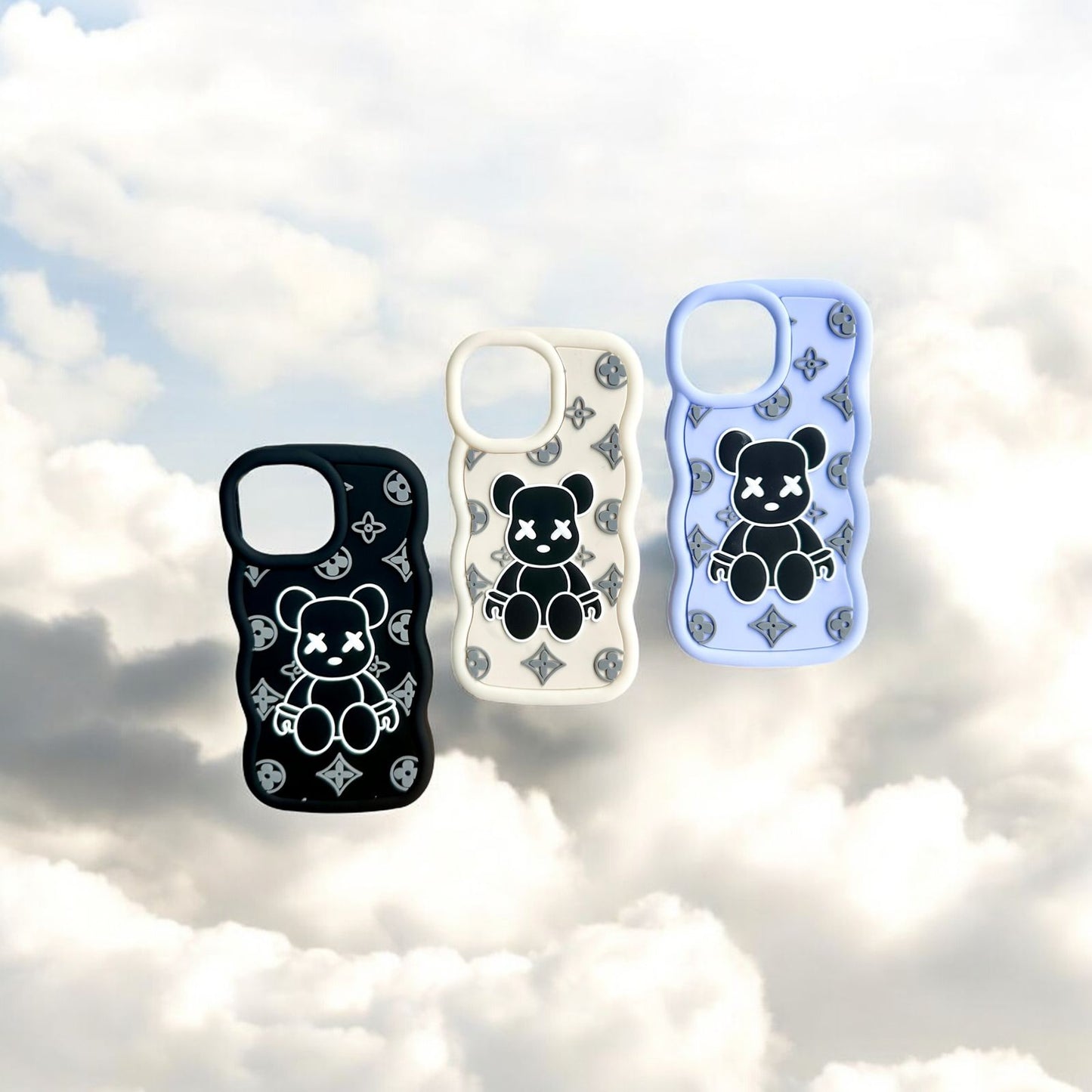 Teddy Luxe – 3D Bear Soft Silicone Case