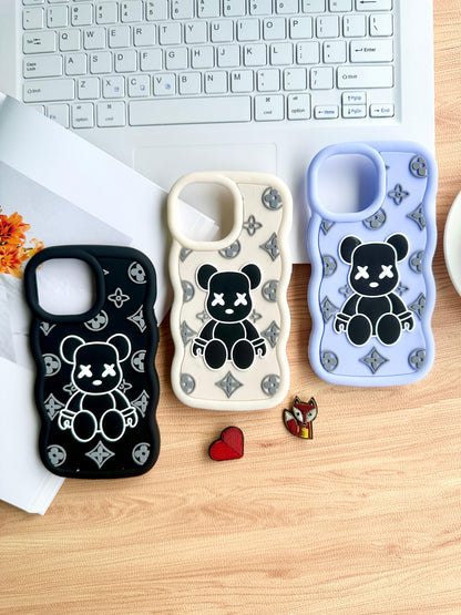 Teddy Luxe – 3D Bear Soft Silicone Case