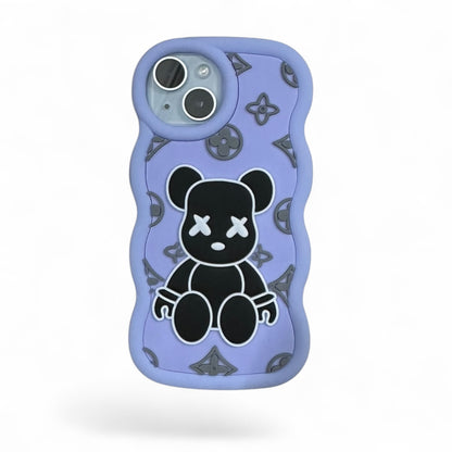 Teddy Luxe – 3D Bear Soft Silicone Case