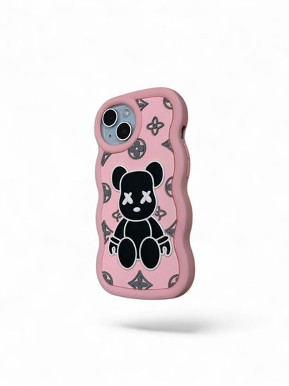 Teddy Luxe – 3D Bear Soft Silicone Case