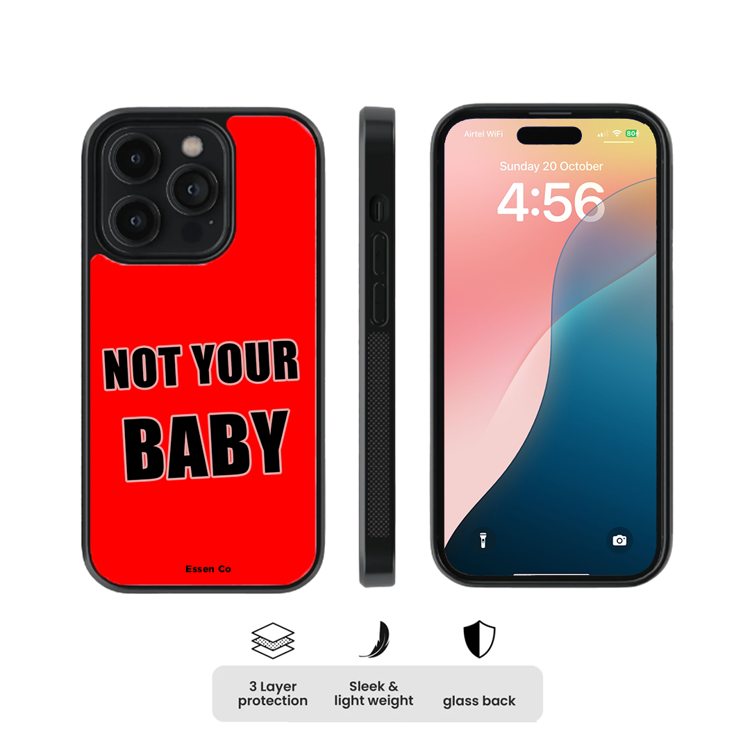 Not your baby (Black)